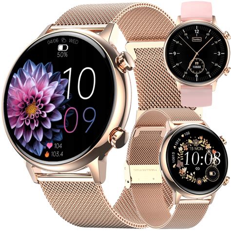 smartwatch dla kobiety.